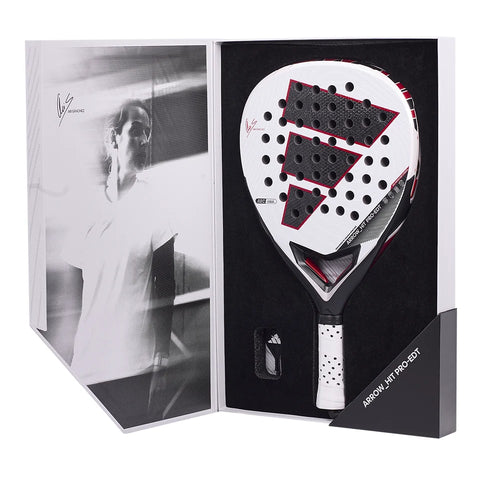 2026 Adidas Arrow HIT Pro Edition padel racket - in its presentation box