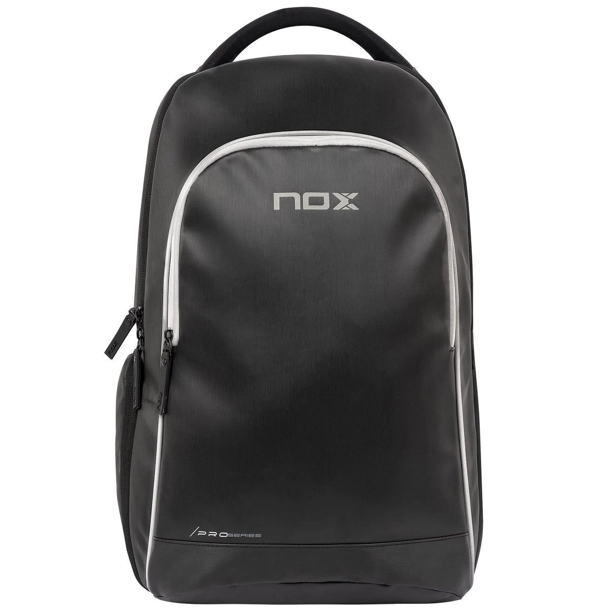 2025 Nox Pro Series Black padel backpack - front view