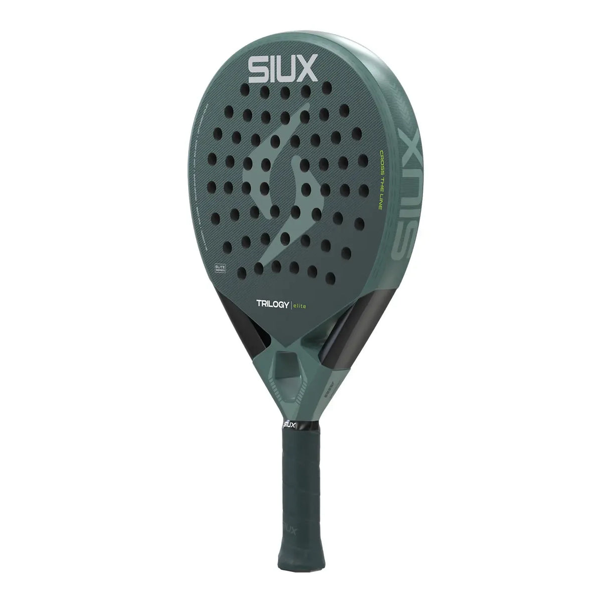 Siux Trilogy Elite 6 padel racket - angled view (alternate)