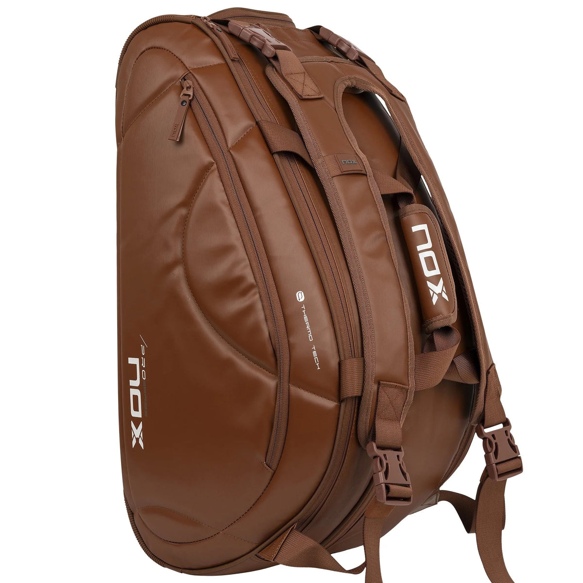 2025 Nox Pro Series Camel padel racket bag - top view