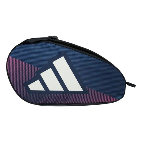2026 Adidas Racket Bag Control Blue/Pink - side profile view