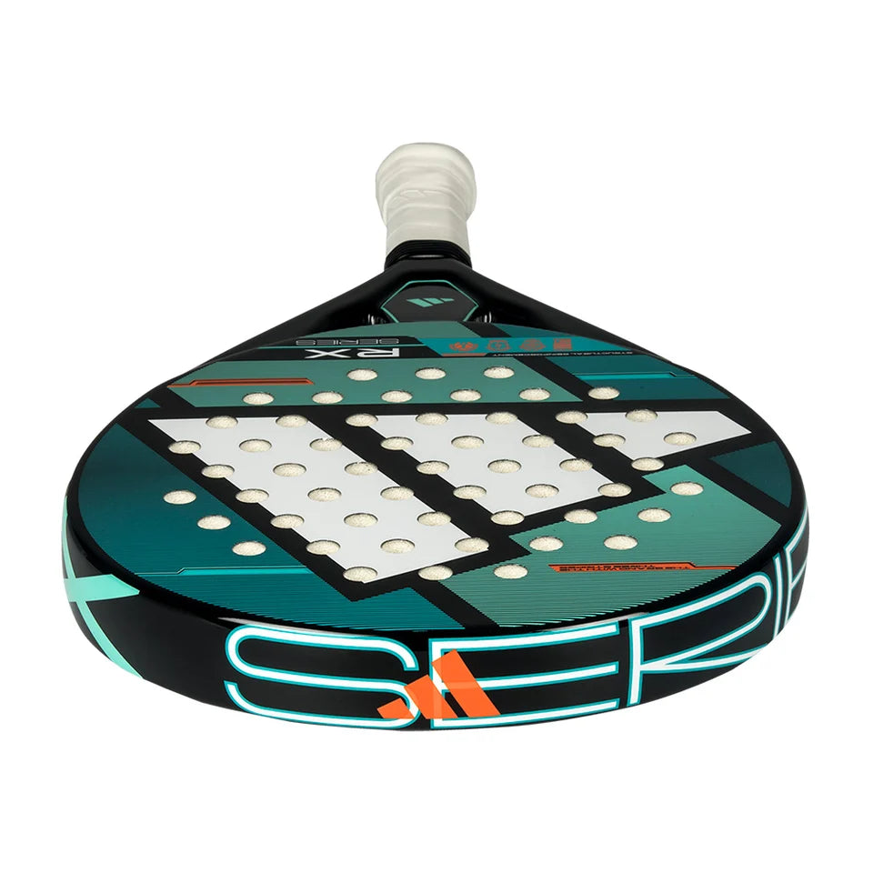 2026 Adidas RX Series padel racket - laid flat showing the face