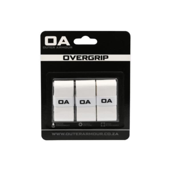 Outer Armour Overgrip 3pcs White-Smooth