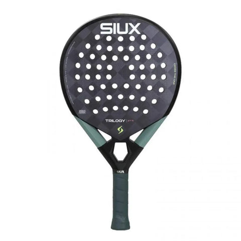 2026 Siux Trilogy Pro Noir Fog padel racket - front view
