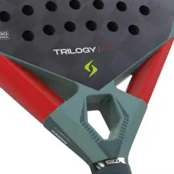 Siux Trilogy Pro Ash Green padel racket - heart detail