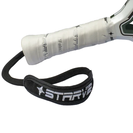 StarVie Triton Balance + padel racket - handle, grip and wrist strap detail
