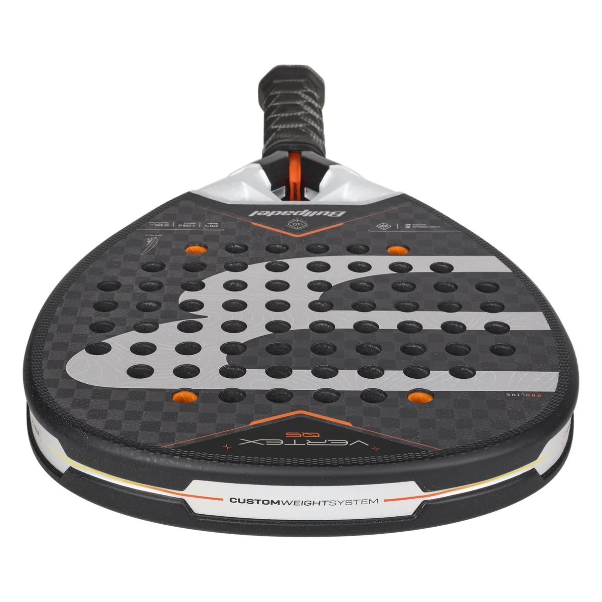 Bullpadel Vertex 05 padel racket - top view
