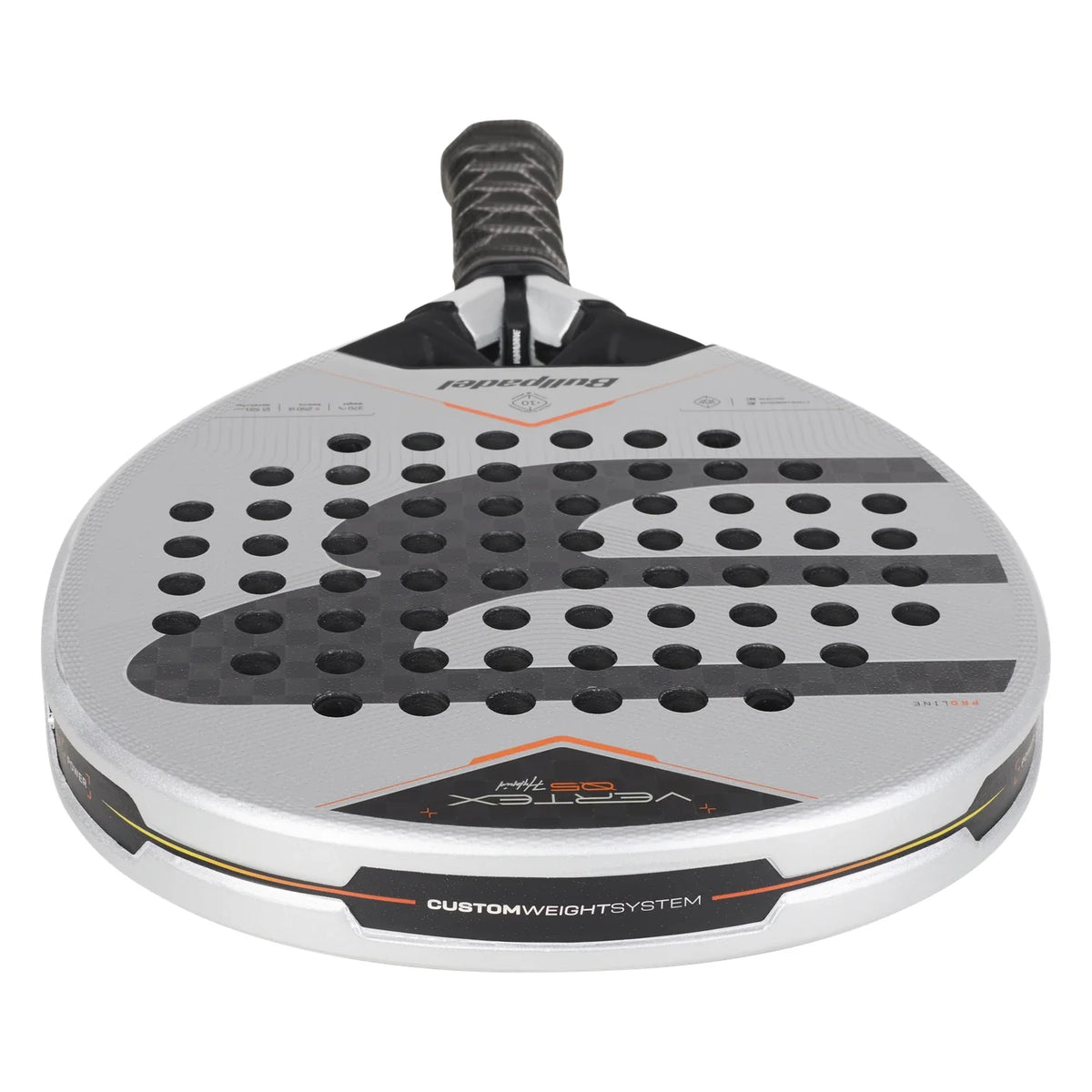 Bullpadel Vertex 05 Hybrid padel racket - top view