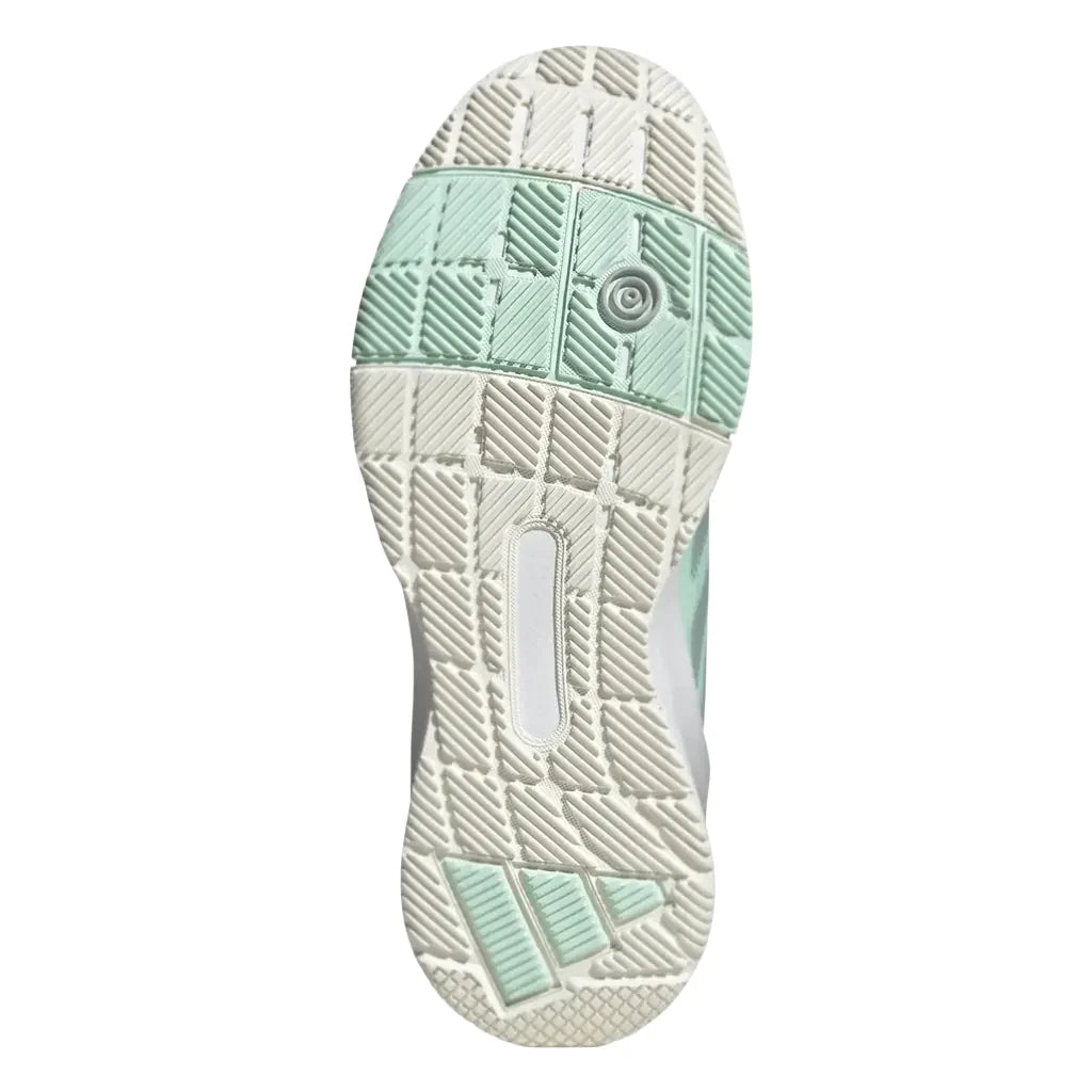 Adidas Crazyquick LS women's padel shoes (Clear Mint/Silver) - sole view