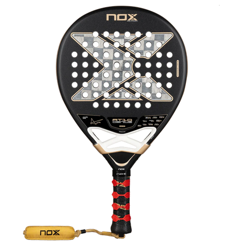 2026 Nox AT10 Genius 18K Alum By Agustin Tapia padel racket - front face