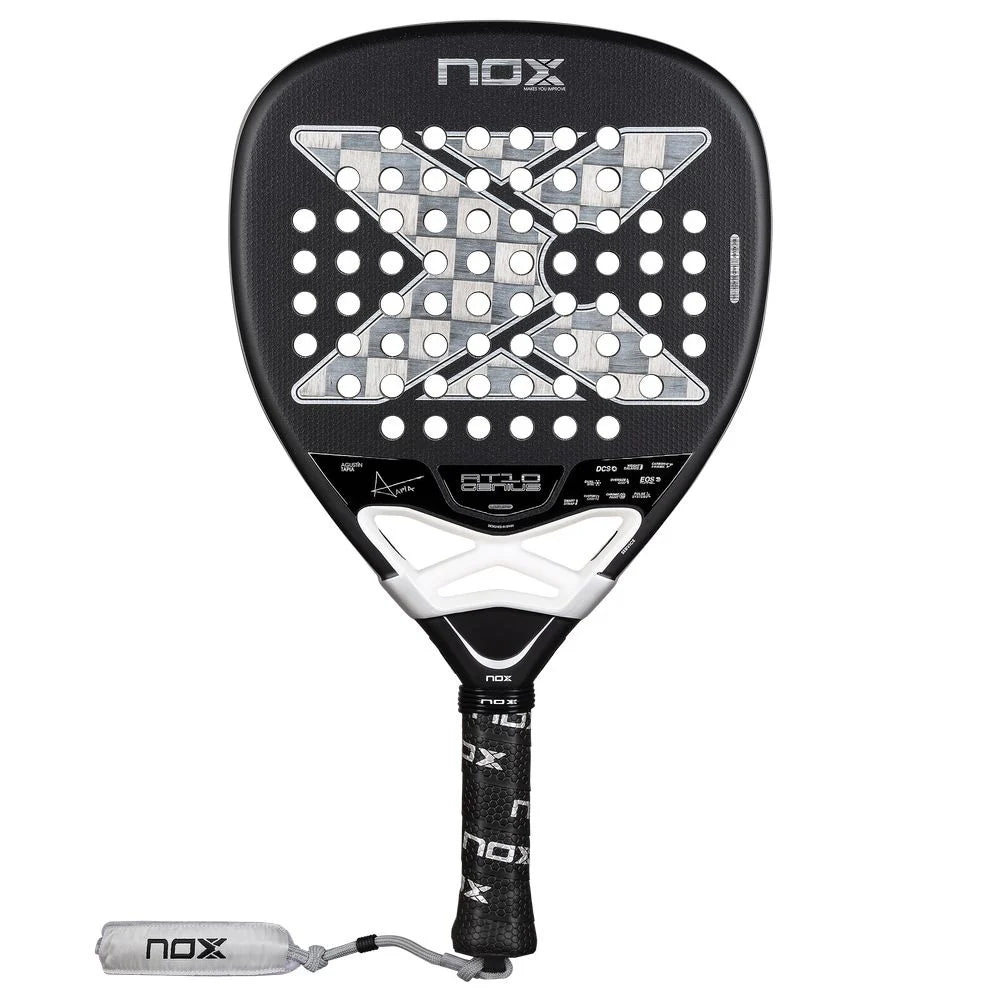 2026 Nox 18K Attack AT10 Genius By Agustin Tapia padel racket - front face