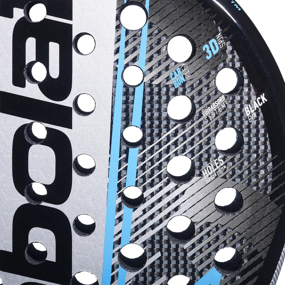 2026 Babolat Air Veron 2.6 padel racket - close-up of the hitting surface