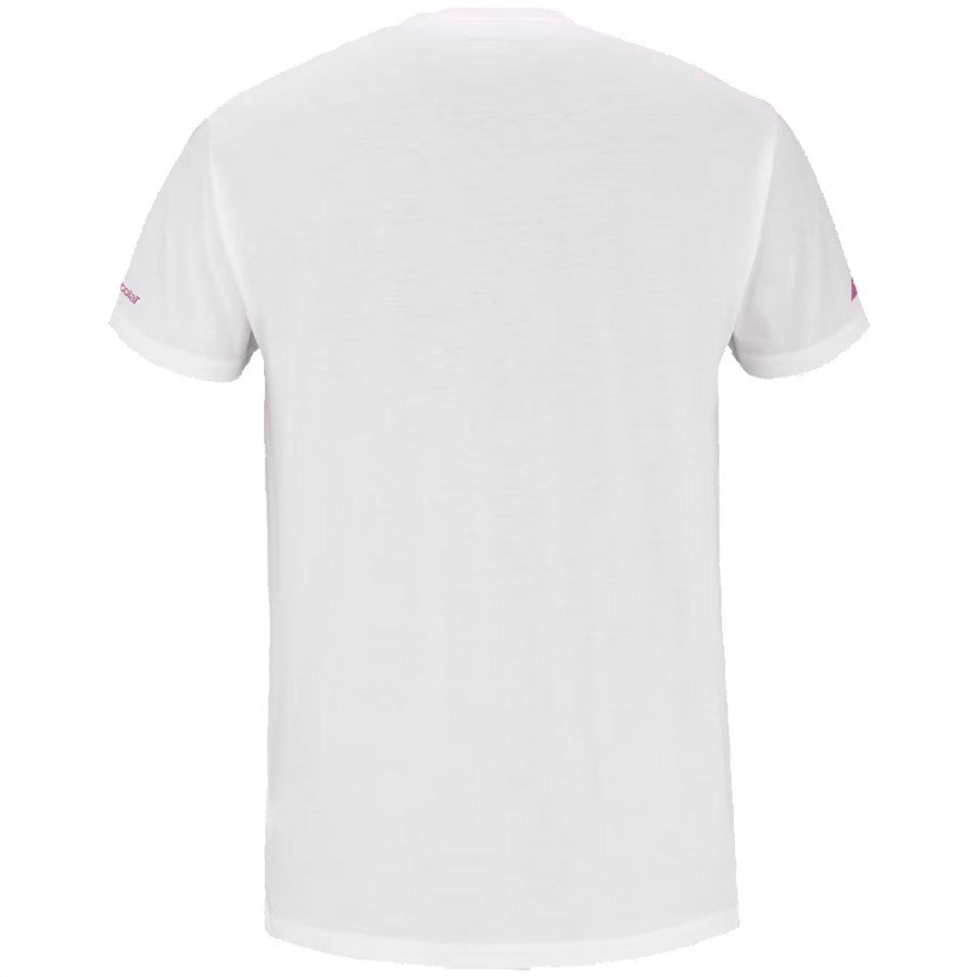 Babolat Lebron cotton padel T-shirt (White) - view 3