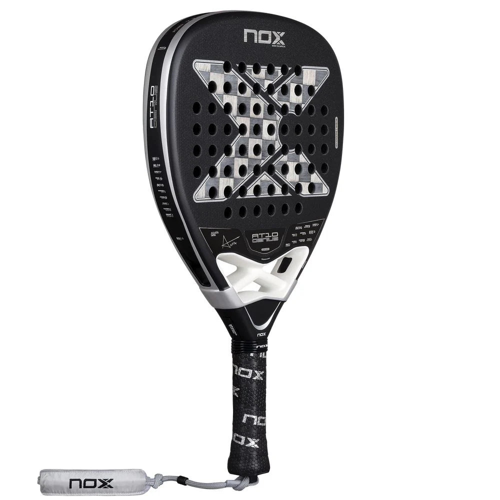 2026 Nox 18K Attack AT10 Genius By Agustin Tapia padel racket - reverse face