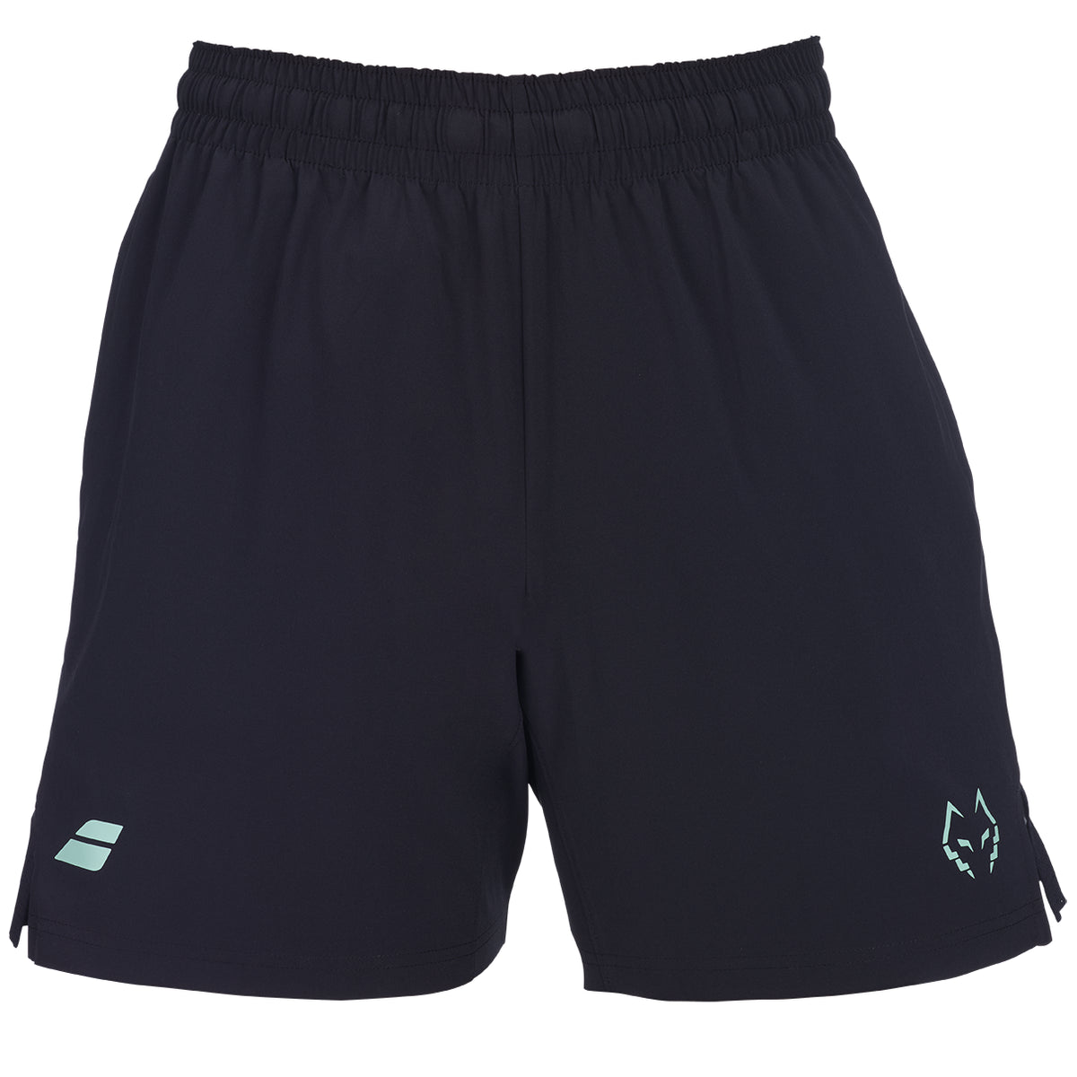 2027 Babolat Lebrón men's padel shorts (Black) - front view