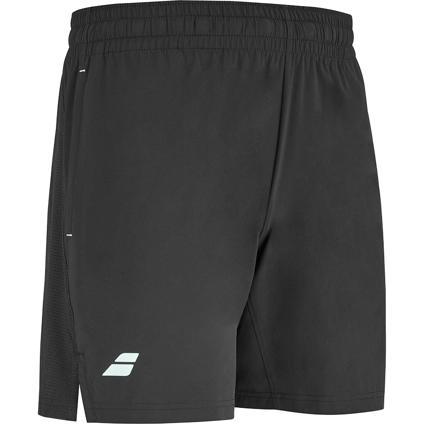 2027 Babolat Lebrón men's padel shorts (Black) - angled view