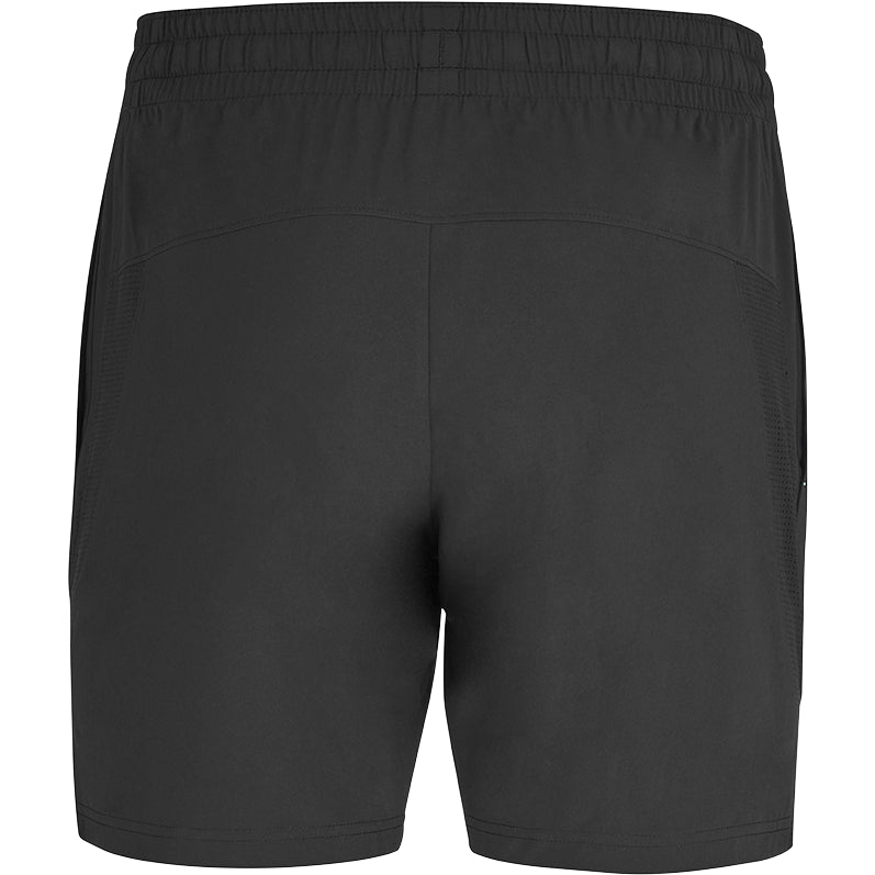 2027 Babolat Lebrón men's padel shorts (Black) - back view