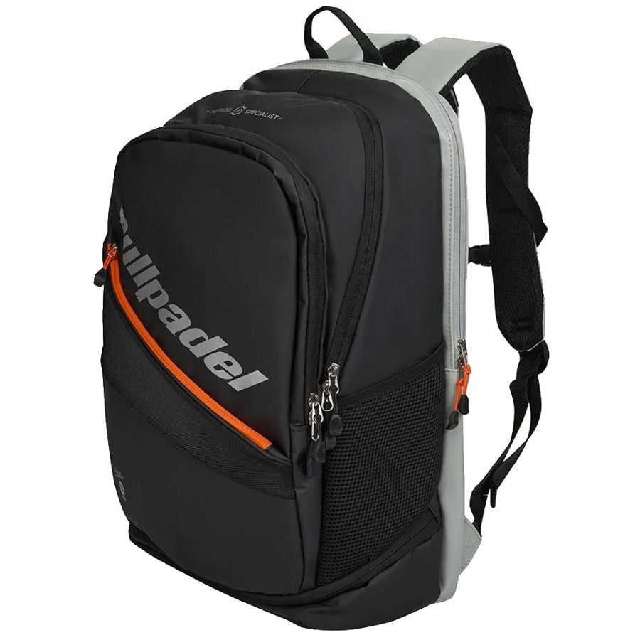 2026 Bullpadel Hack padel backpack (Black) - angled view