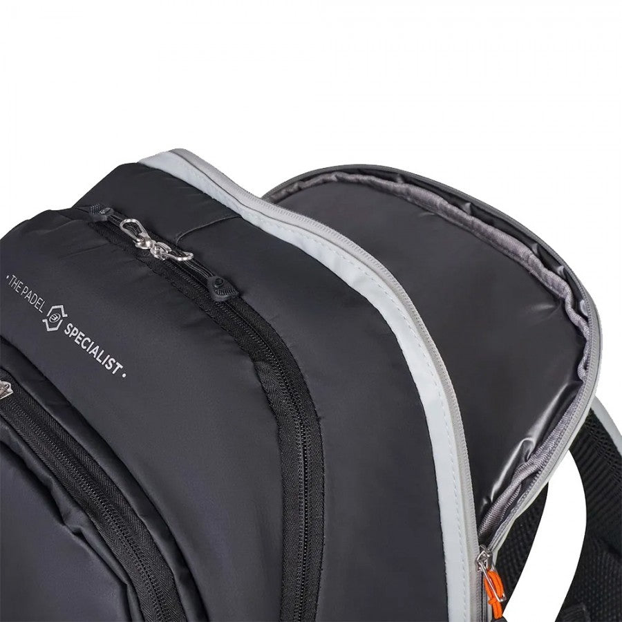 2026 Bullpadel Hack padel backpack (Black) - inside view