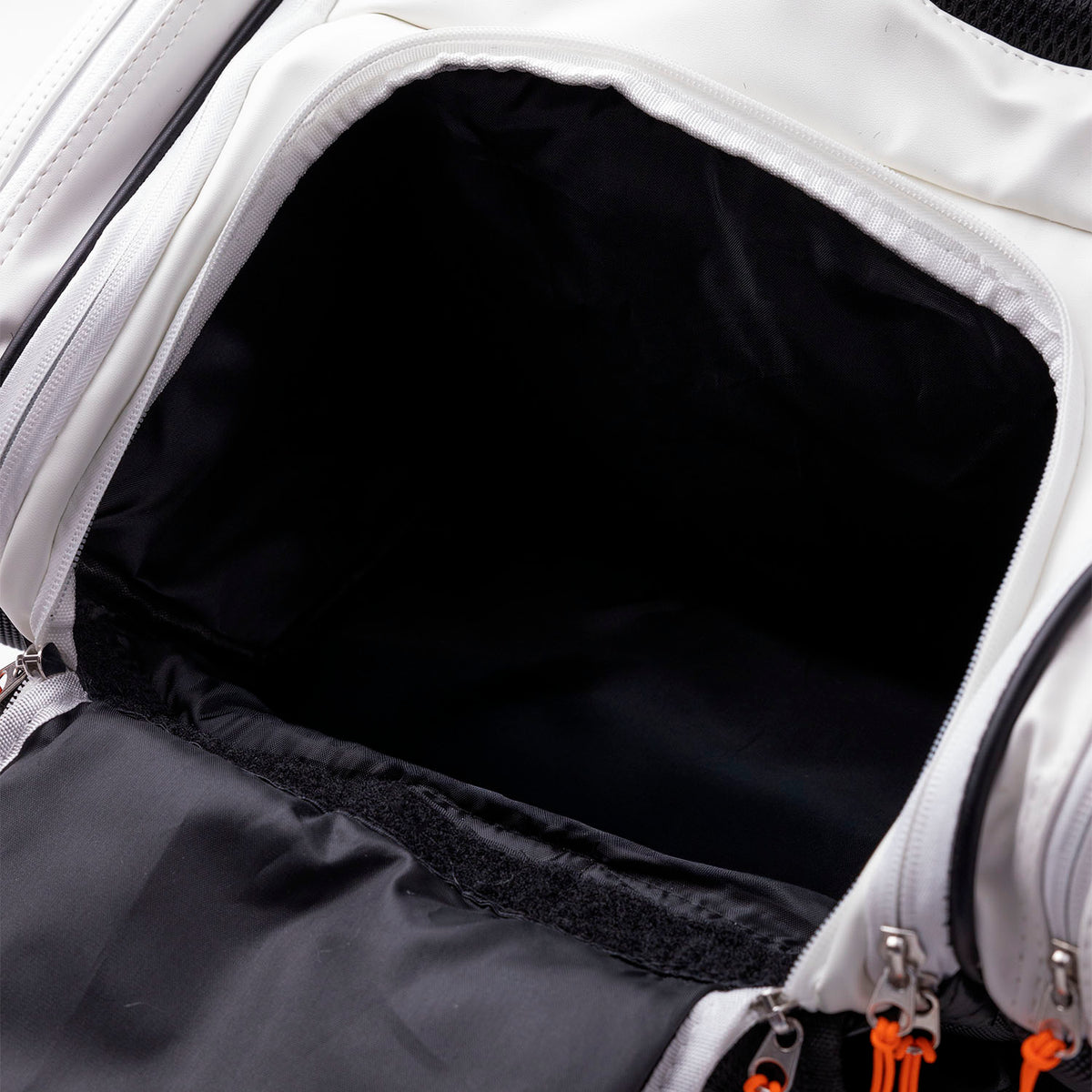 2025 Bullpadel Hack Bag - open, showing the lined interior