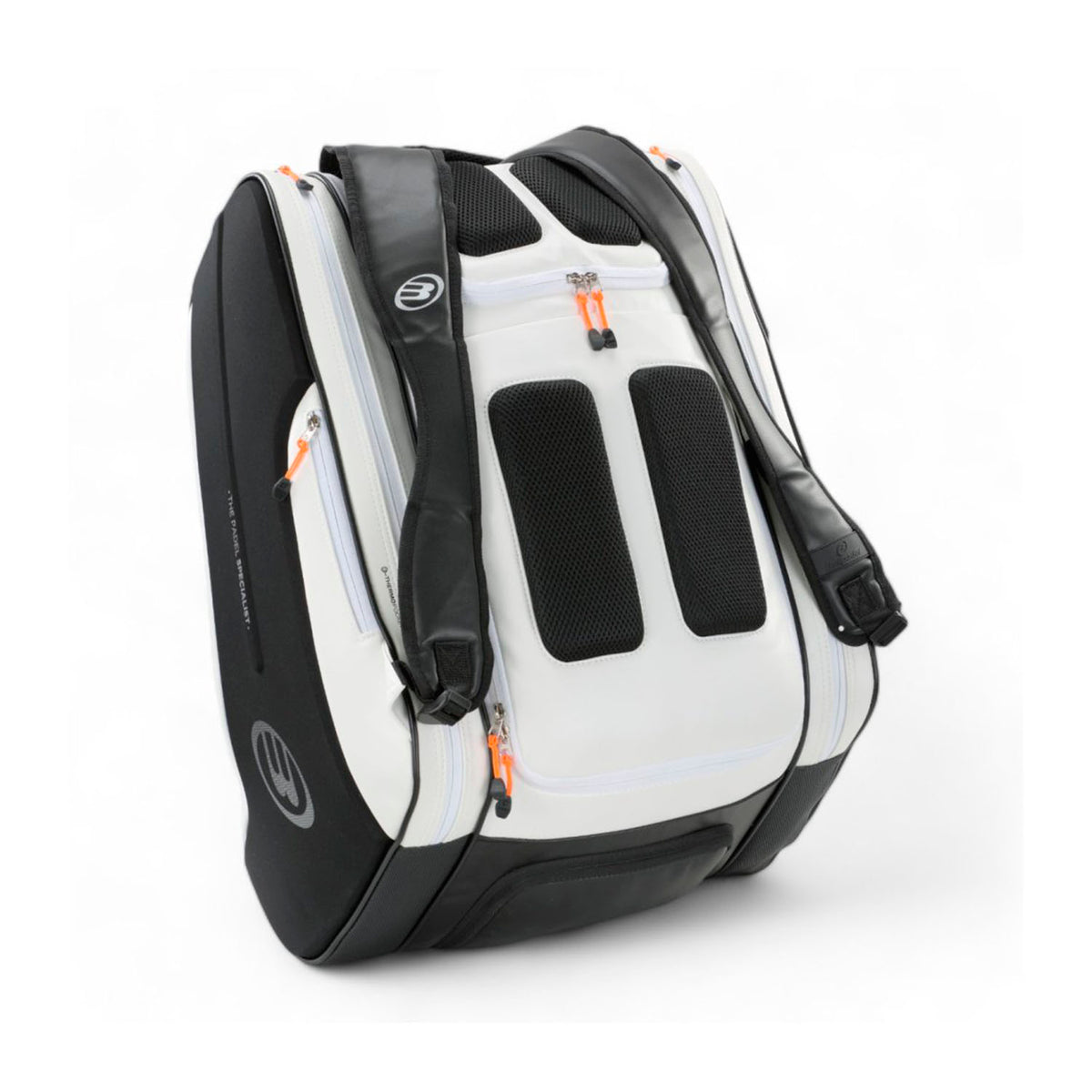 2025 Bullpadel Hack Bag - rear view showing the harness