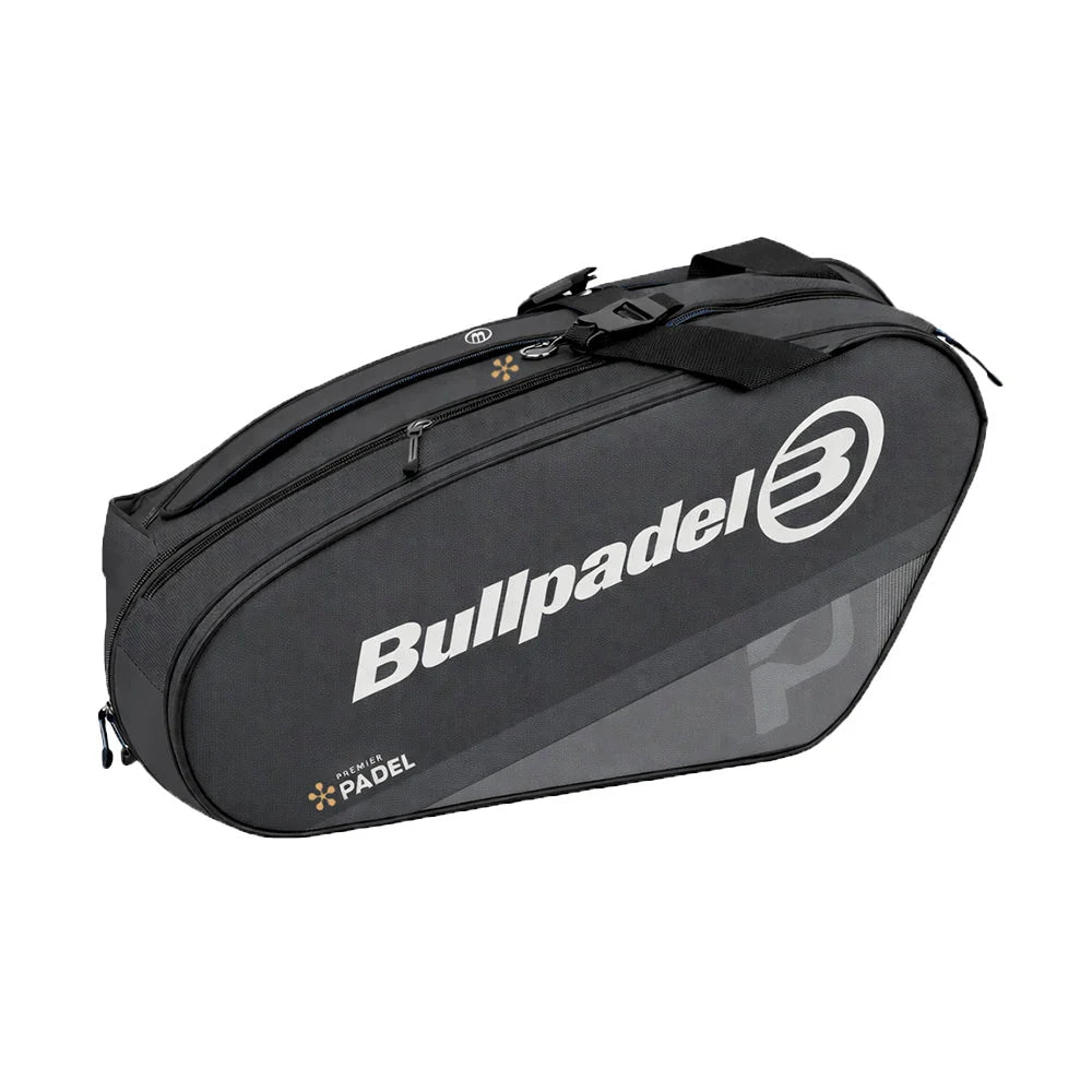 2026 Bullpadel Tour Premier padel racket bag (Black) - front view