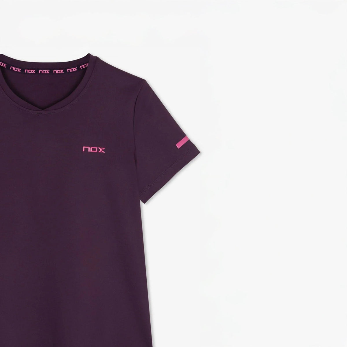 2026 Nox Womens Pro padel T-shirt (Deep Purple) - view 8