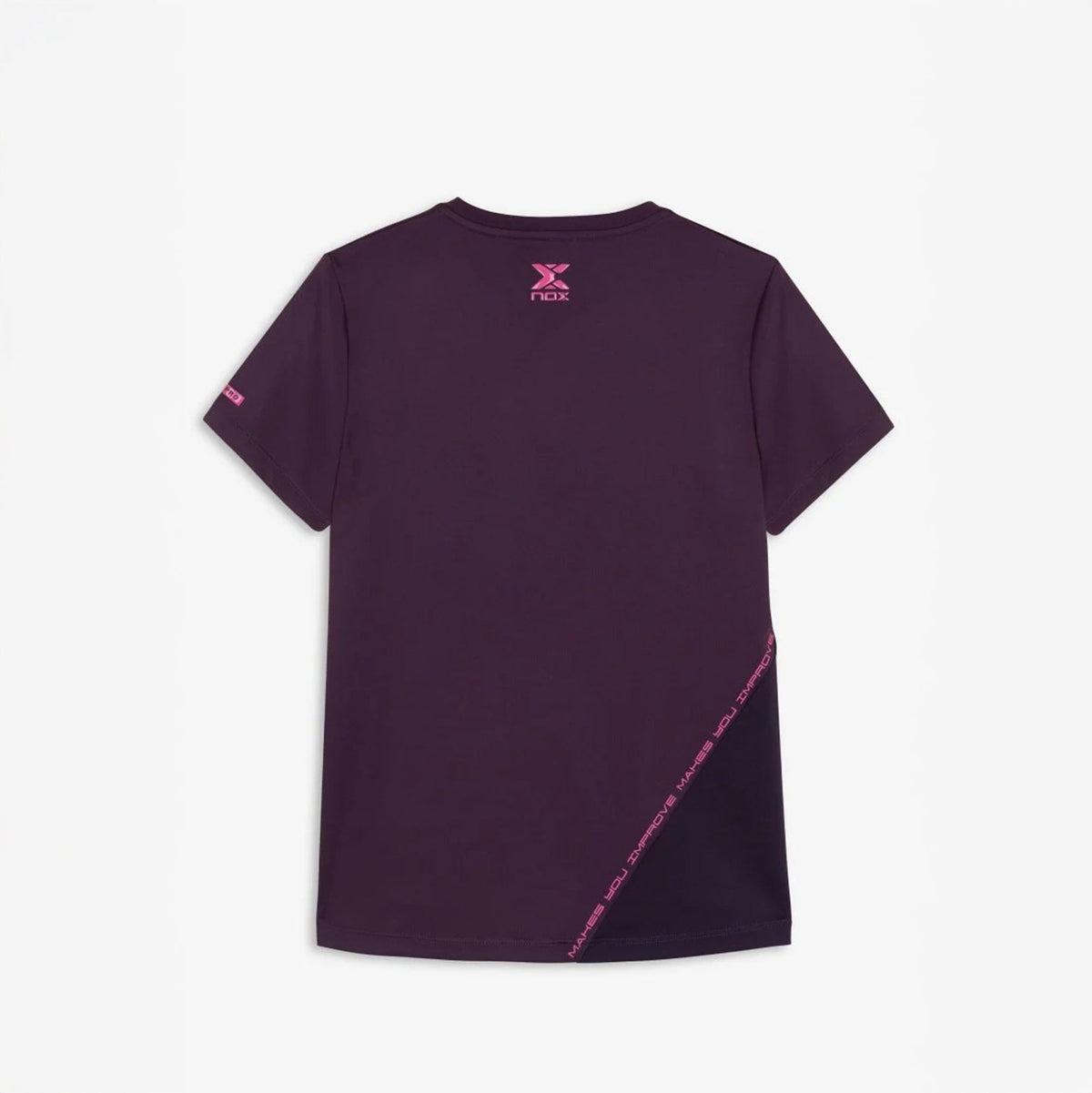 2026 Nox Womens Pro padel T-shirt (Deep Purple) - view 6