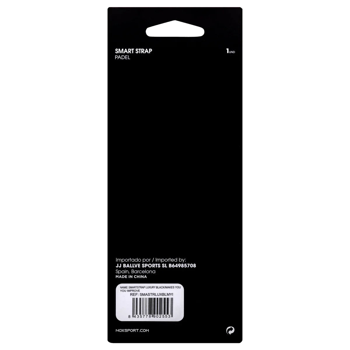 Nox Smart Strap padel racket strap (Black) - view 2