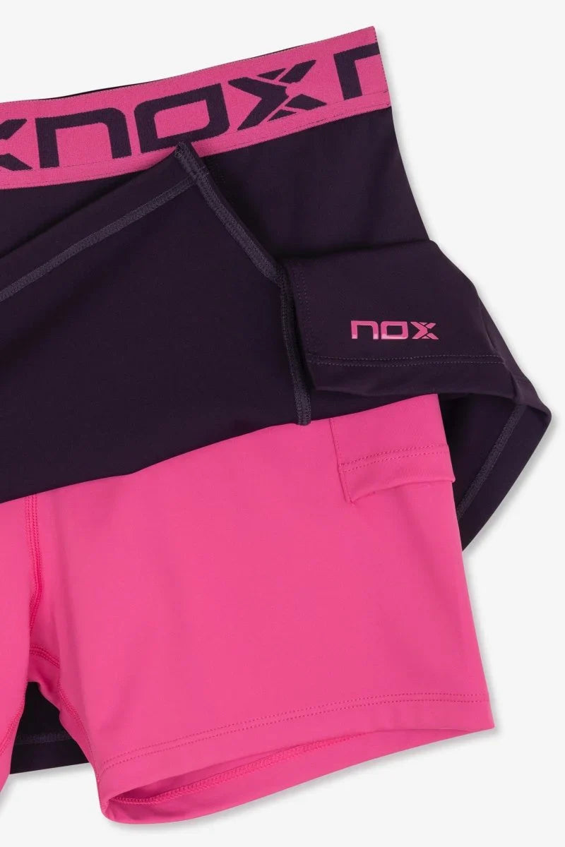 2026 Nox Womens Pro padel skirt (Blackberry) - view 6