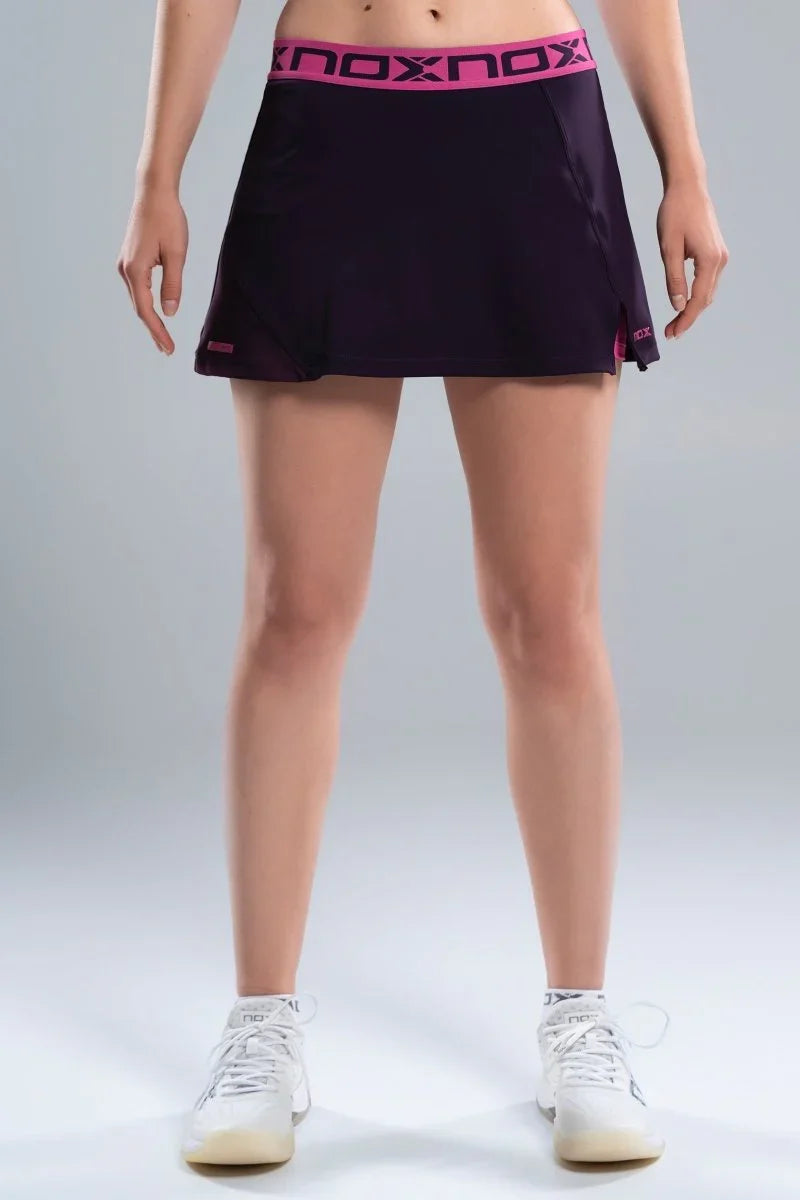 2026 Nox Womens Pro padel skirt (Blackberry) - view 2