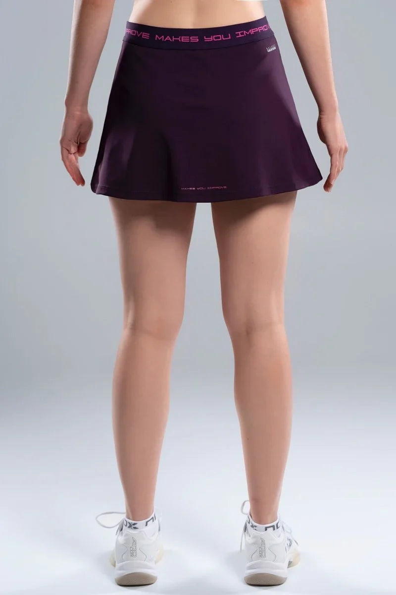 2026 Nox Womens Pro padel skirt (Deep Purple) - view 8