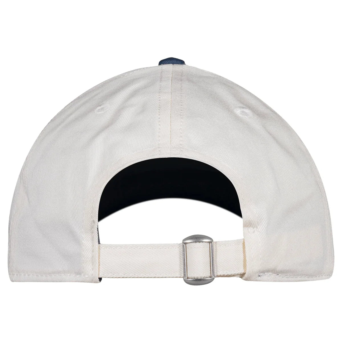2025 Nox Street padel cap (Cream/Blue) - back view with adjustable strap