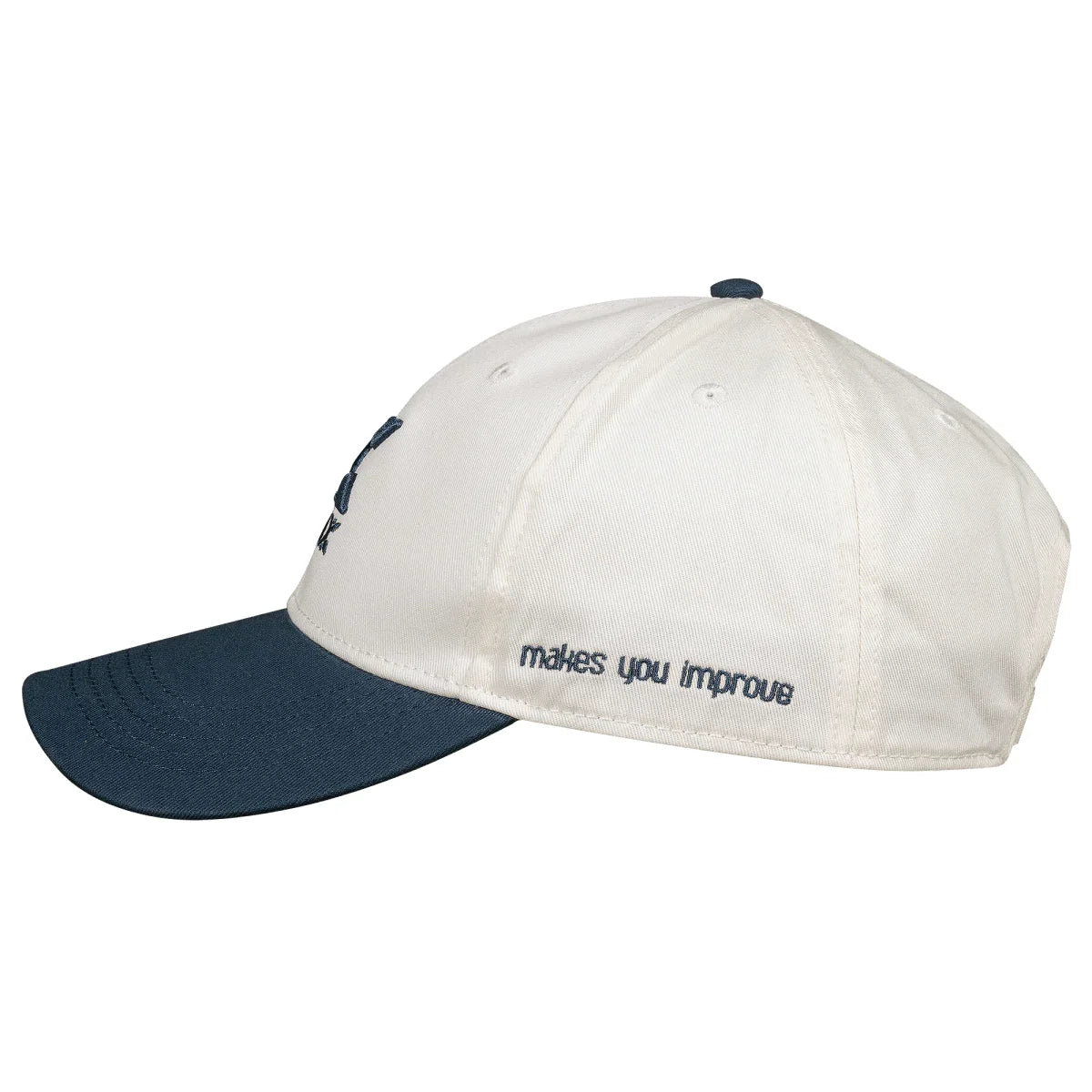 2025 Nox Street padel cap (Cream/Blue) - side view