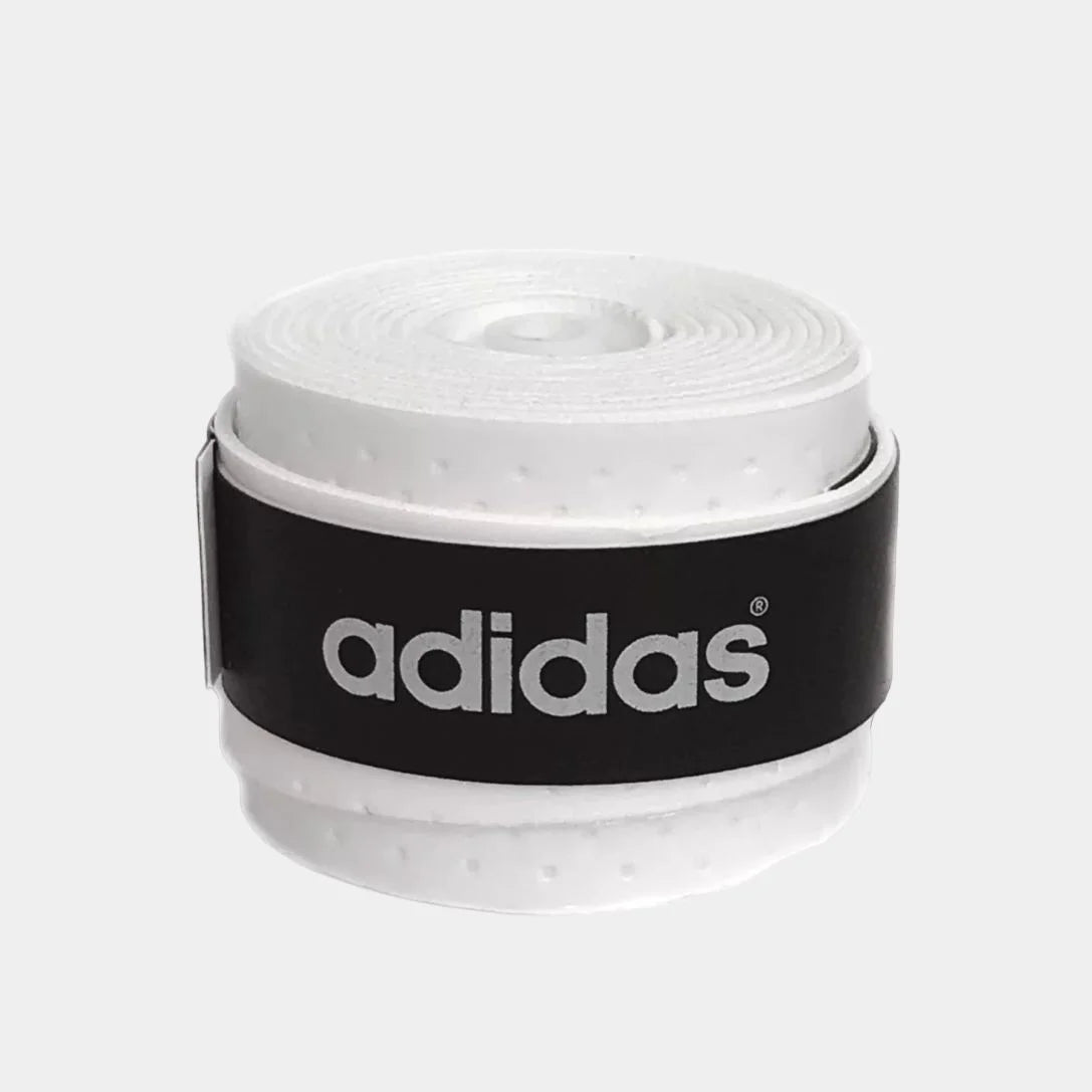 Adidas Overgrip White - close-up of the rolled overgrip