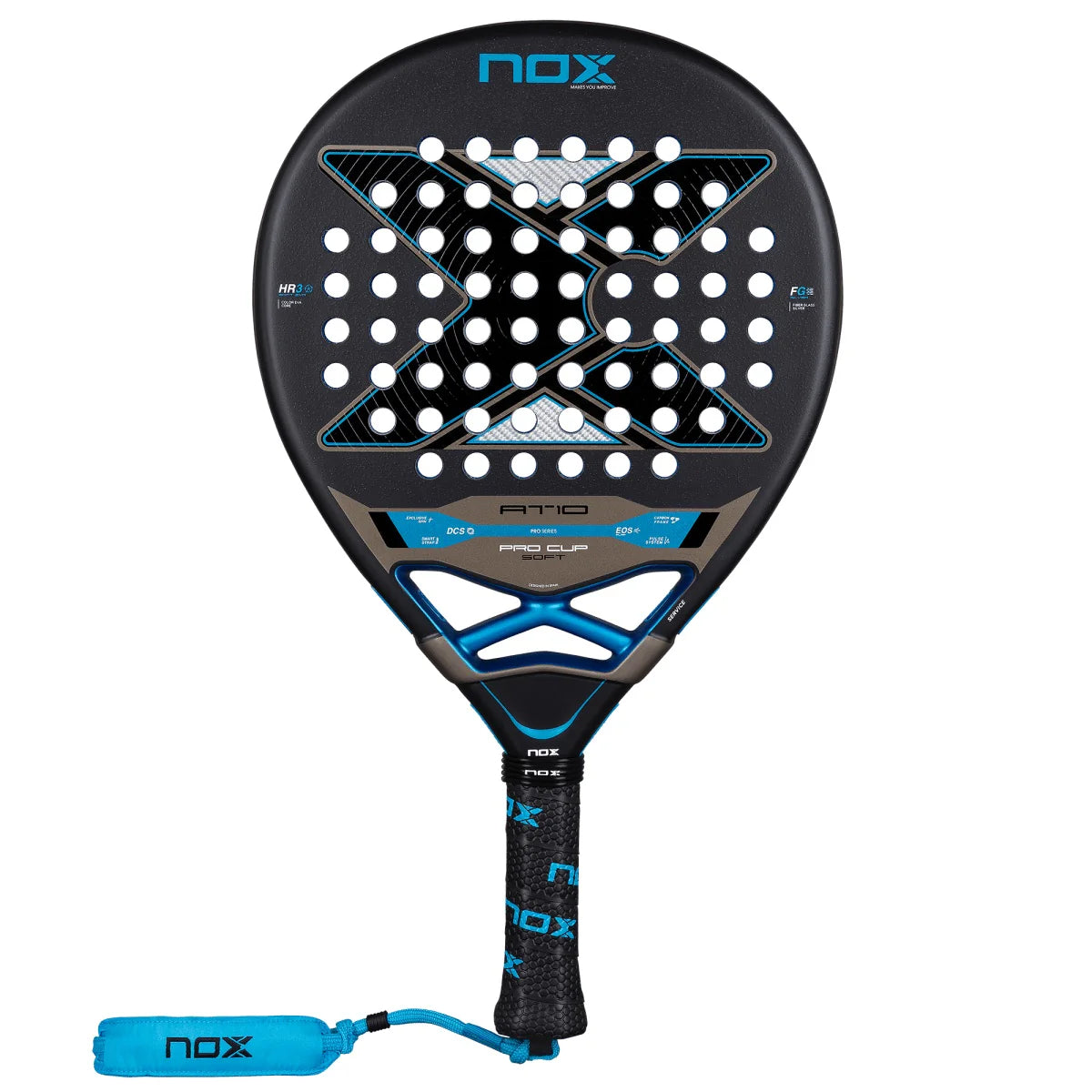 2026 Nox AT10 Pro Cup Comfort By Agustin Tapia padel racket - front face
