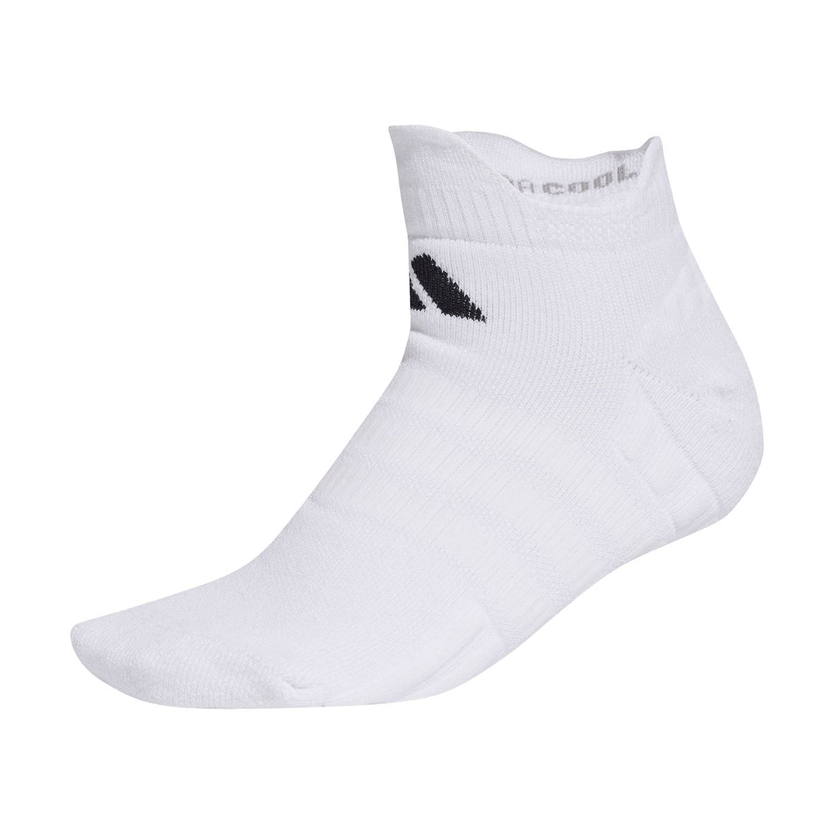 Adidas Cushioned Low padel socks (White) - side view