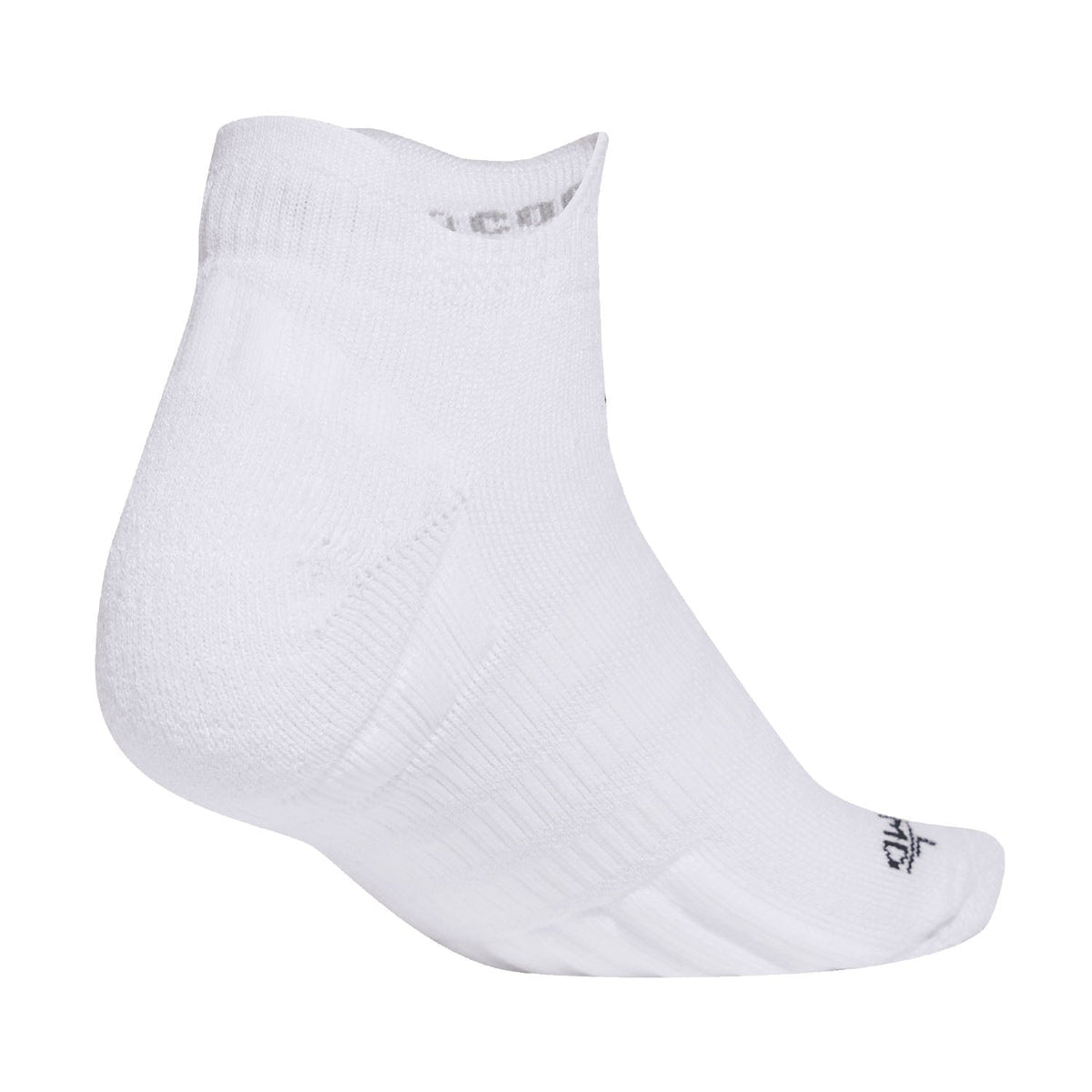 Adidas Cushioned Low padel socks (White) - heel view