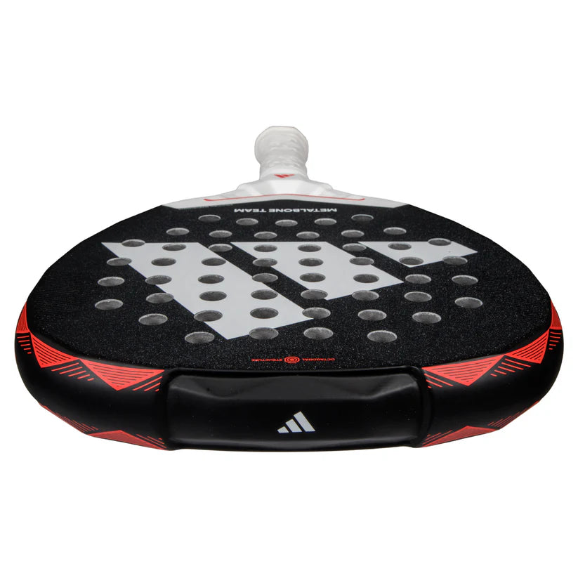 2025 Adidas Metalbone Team 3.4 padel racket - laid flat showing the face