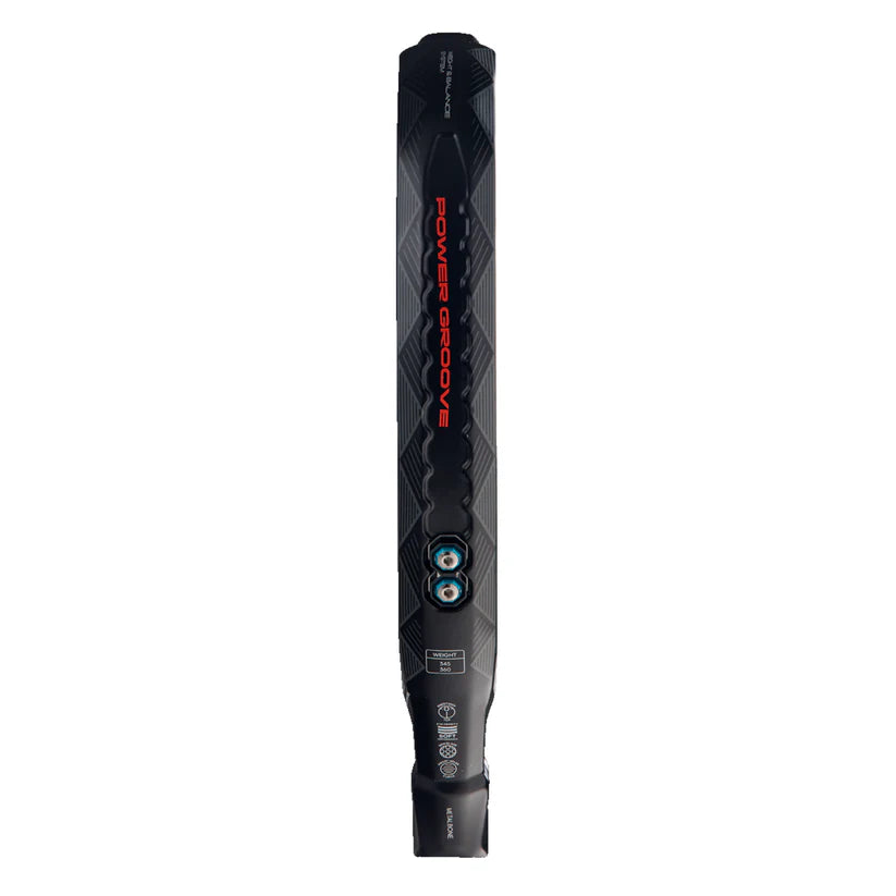 2025 Adidas Metalbone 3.4 padel racket - edge-on profile view