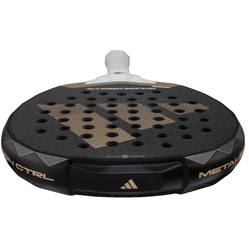 2025 Adidas Metalbone Carbon CTRL 3.4 padel racket - laid flat showing the face