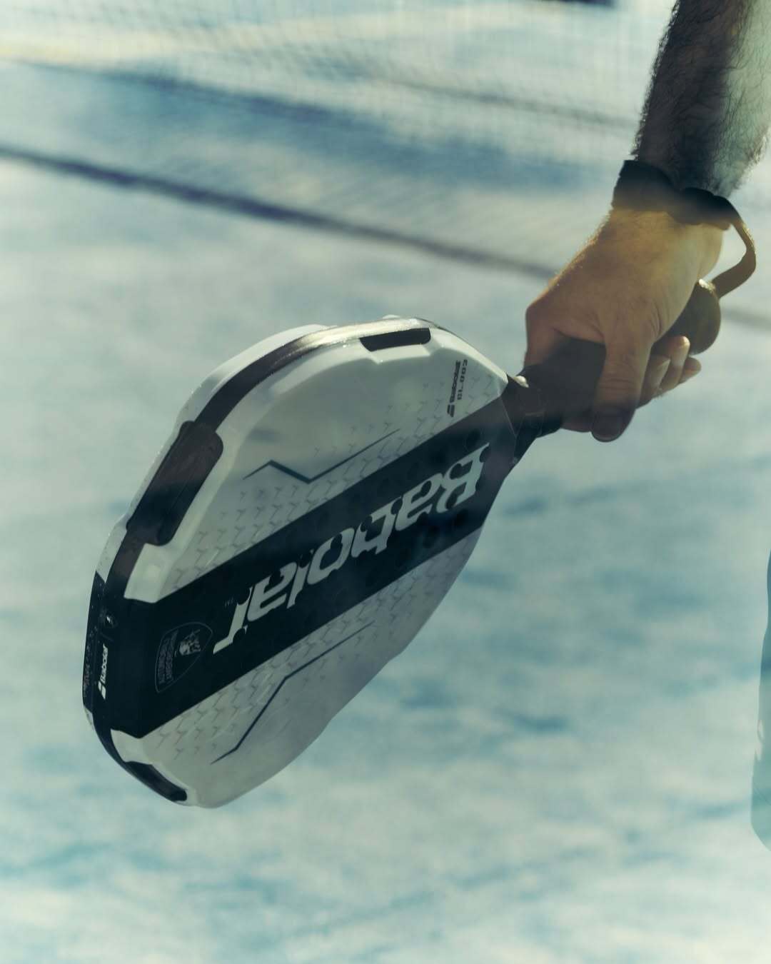 Babolat x Lamborghini BL003 padel racket (White) - view 6