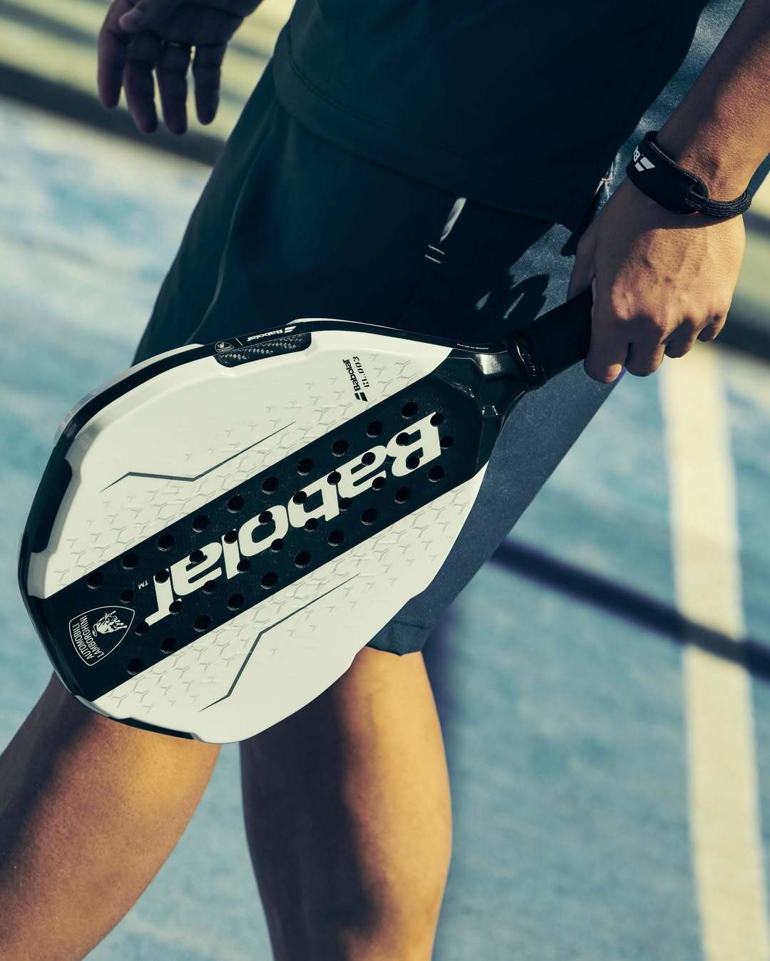 Babolat x Lamborghini BL003 padel racket (White) - view 3