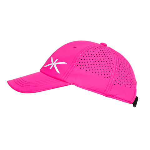 Kupe Pink Cap - three-quarter side view on a white background