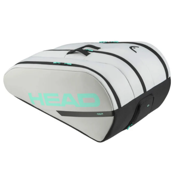 Head Tour Bag (Grey/ Mint) - side profile view