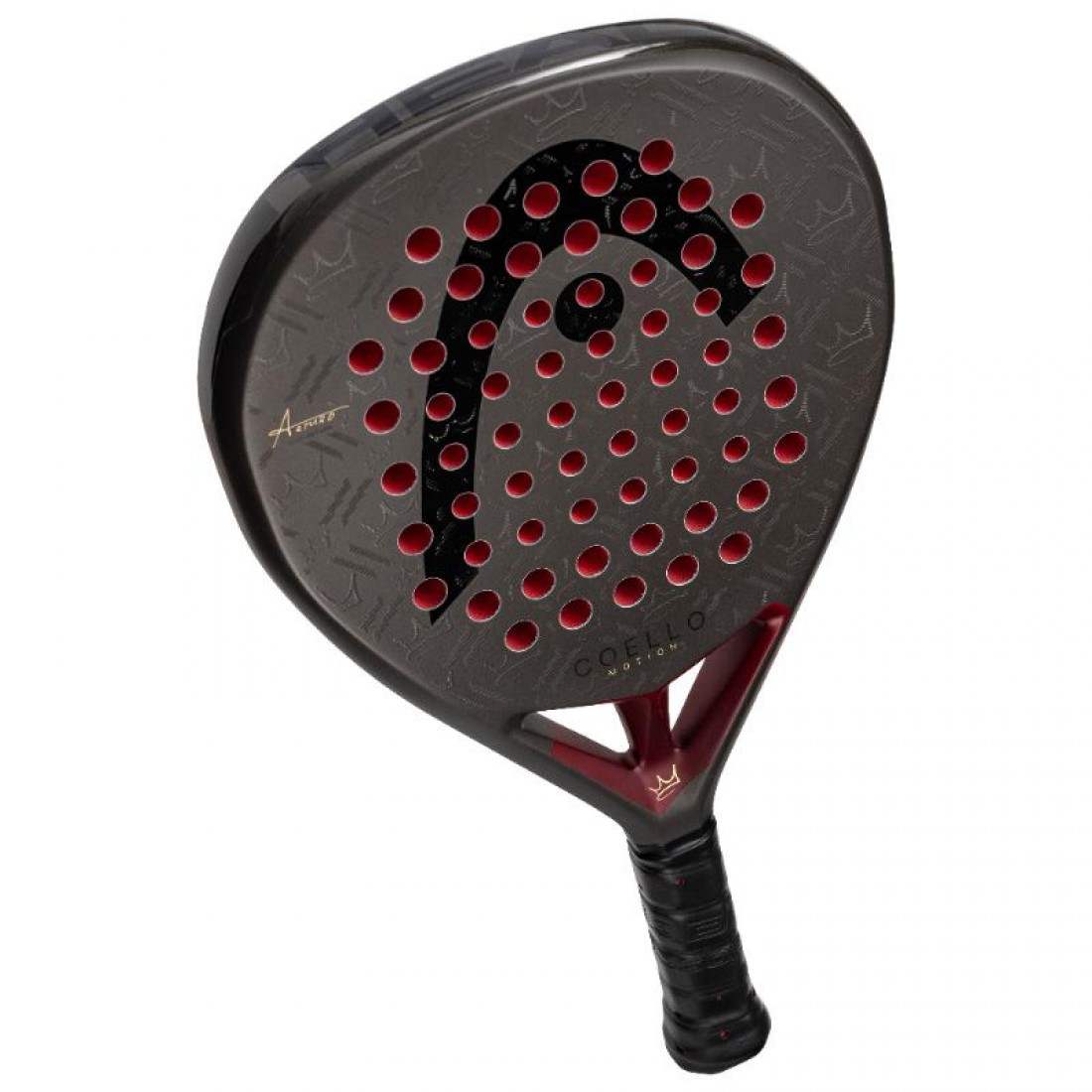 2026 Head Coello Motion padel racket - angled three-quarter view