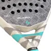 2026 Siux Valkiria Pro padel racket - close-up of the heart bridge