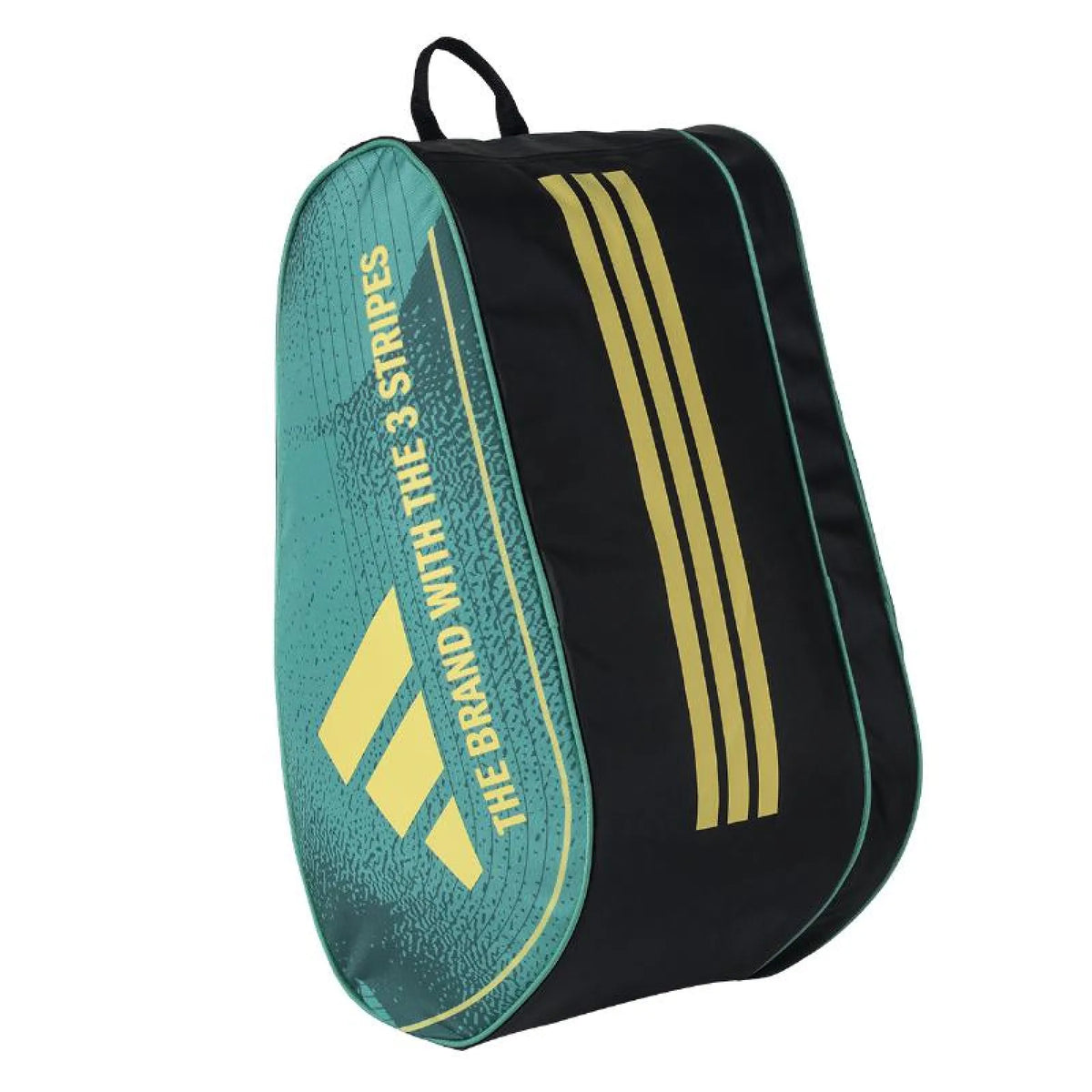 2025 Adidas Racketbag Control Green 3.4 - end panel view