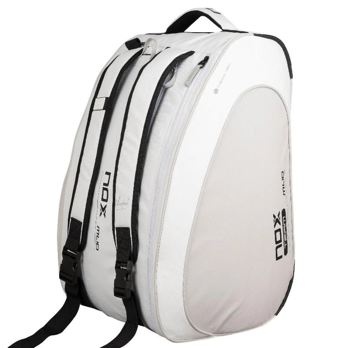 Nox ML10 Team Bag White - angled three-quarter view