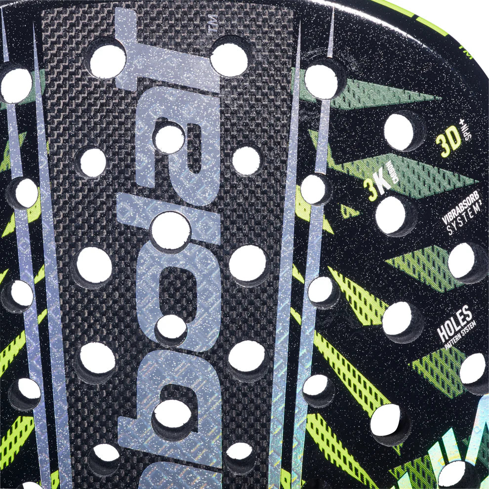 2026 Babolat Counter Viper 2.6 padel racket - close-up of the hitting surface